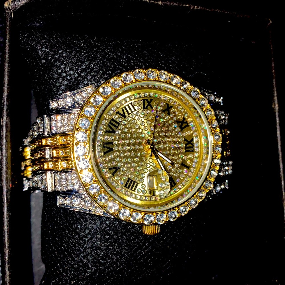 Diamond watch unisex